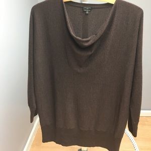 Talbots Marino wool cowl neck sweater